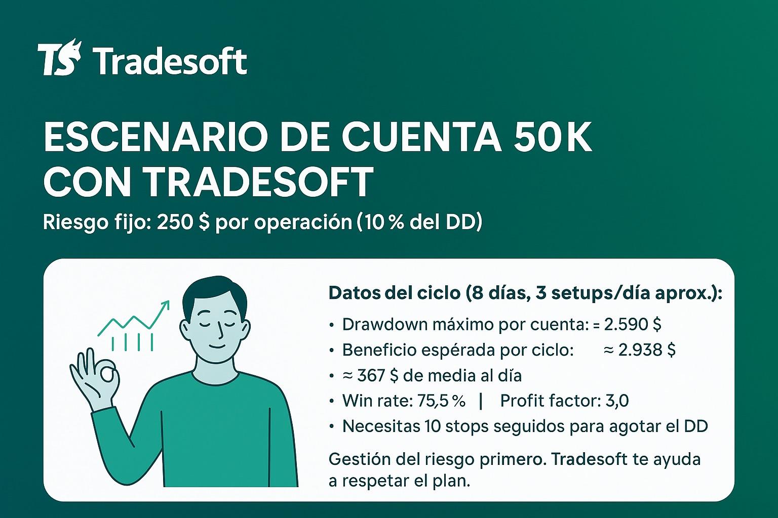 gestor de riesgo NinjaTrader 8